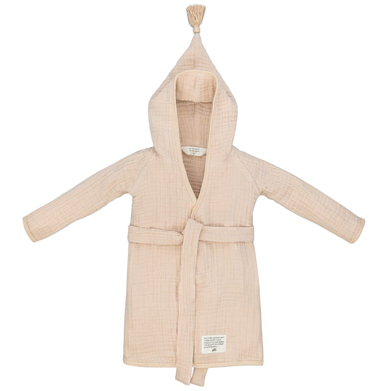 Baby Bello Badjas Hydrofiel Toasted Almond