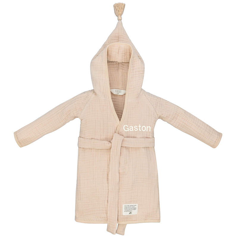 Baby Bello Badjas Hydrofiel Toasted Almond