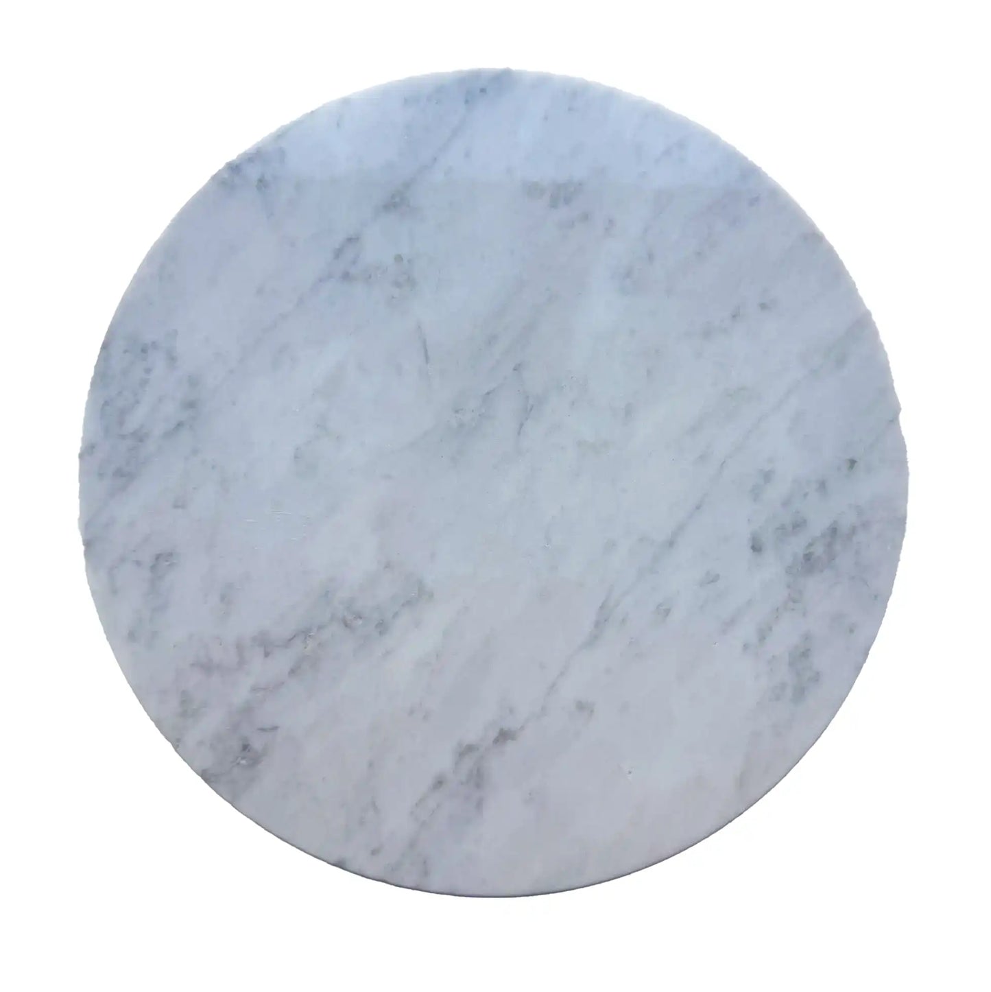 Display marmer rond wit