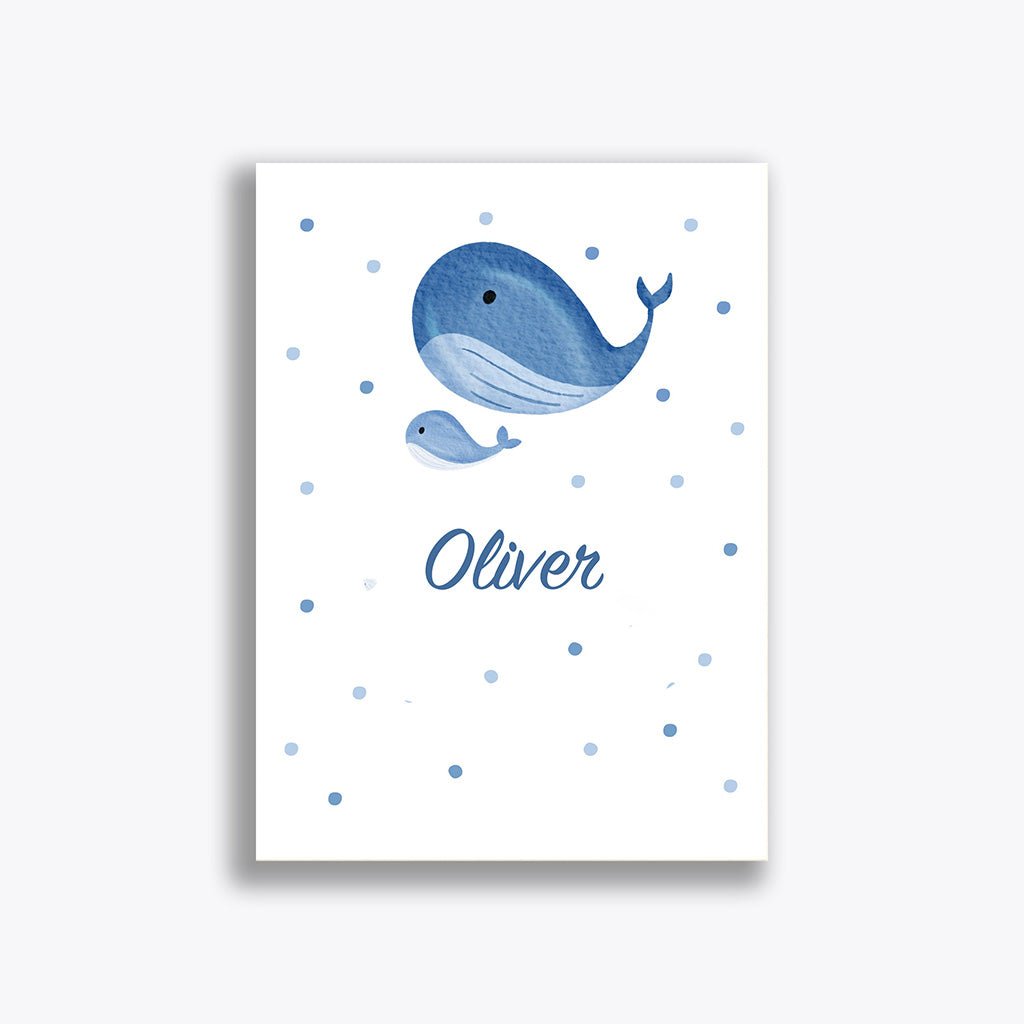 Geboortekaartje "Oliver" (vanaf 40 stuks)