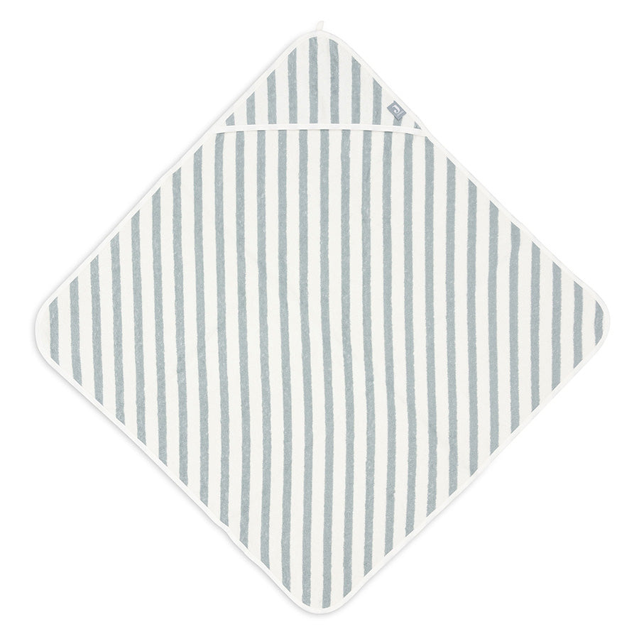 Jollein Badcape Stripe Terry Sea Green