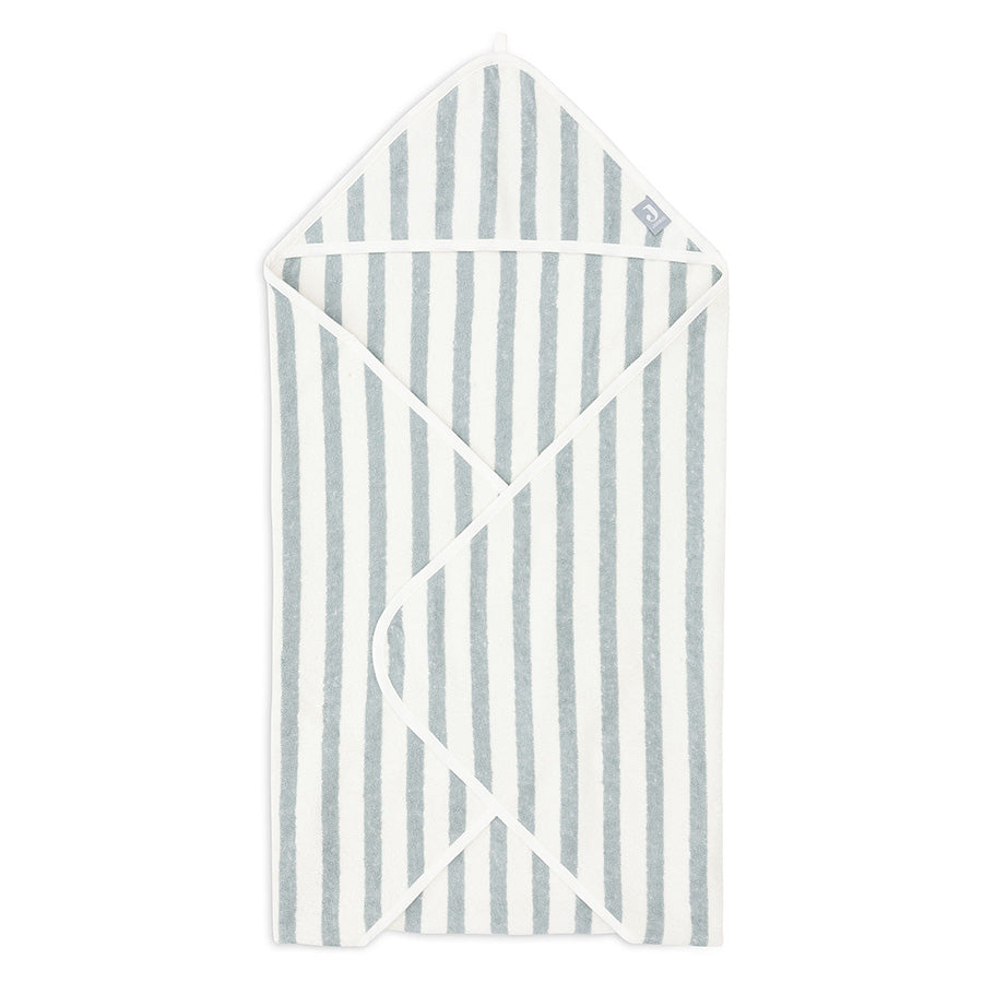 Jollein Badcape Stripe Terry Sea Green