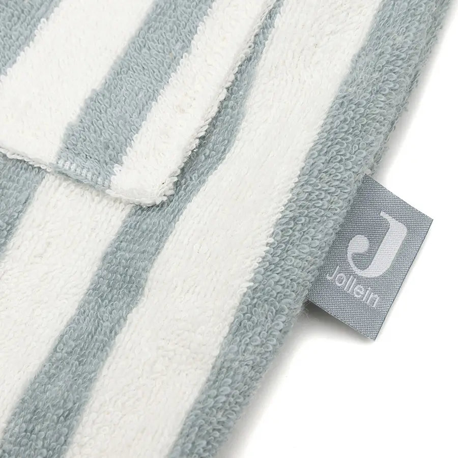 Jollein Badjas Stripe Terry Sea Green