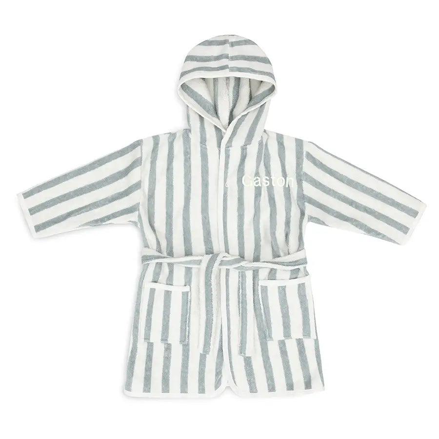 Jollein Badjas Stripe Terry Sea Green