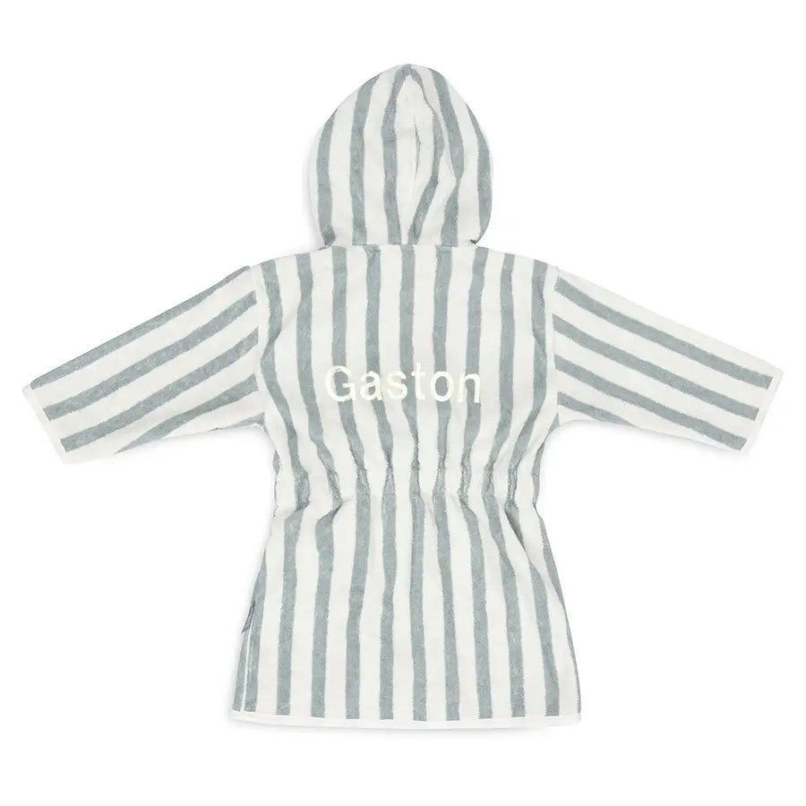 Jollein Badjas Stripe Terry Sea Green