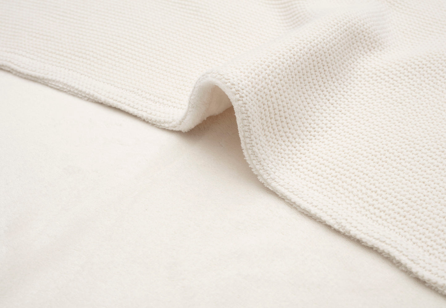 Jollein Deken Wieg 75 x 100cm Fleece Ivory