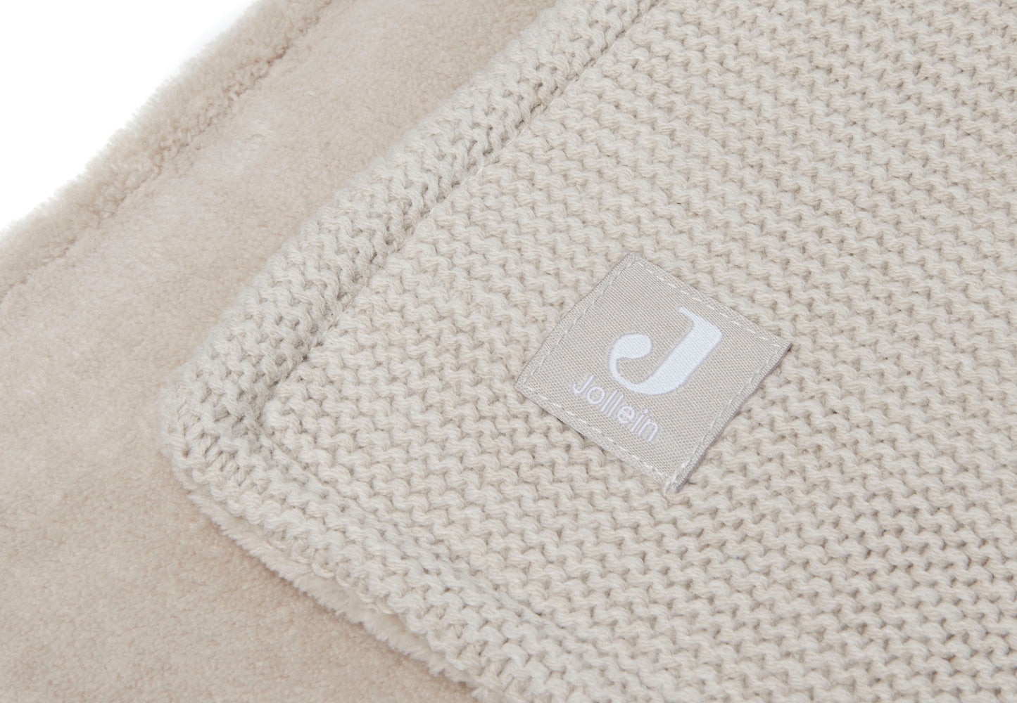 Jollein Deken Wieg 75 x 100cm Fleece Nougat