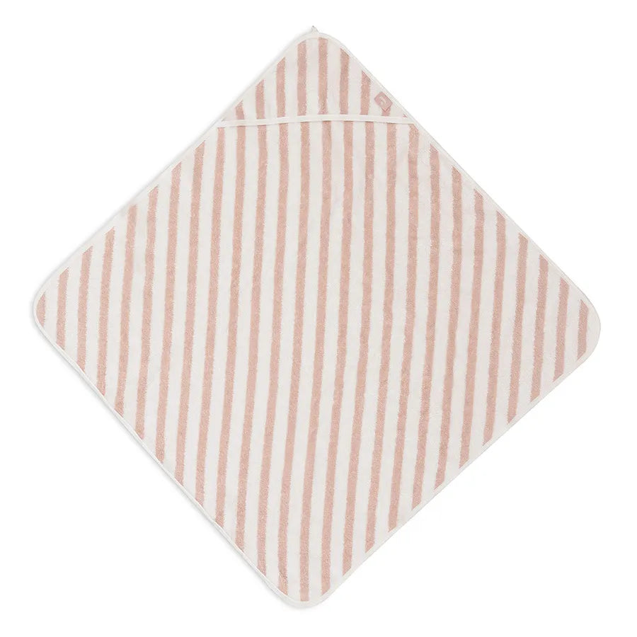 Jollein Badcape Stripe Terry Wild Rose