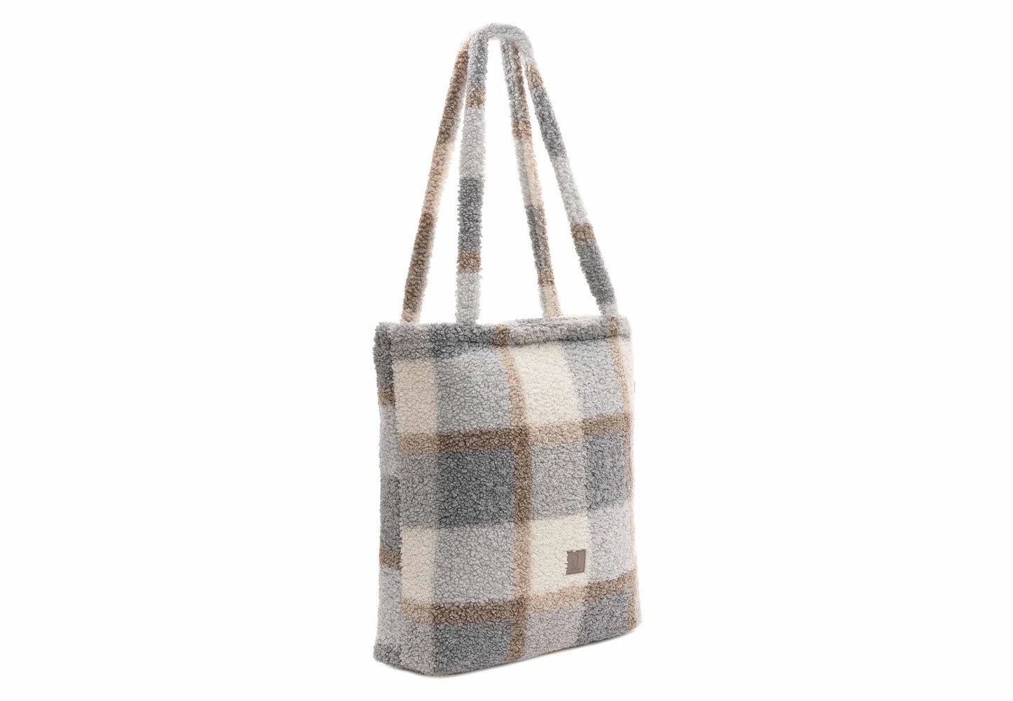 Jollein Luiertas Shopper Check Bouclé