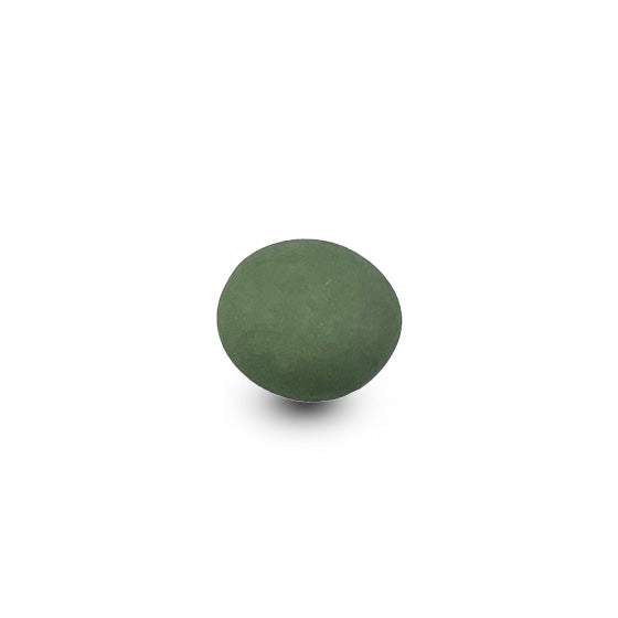 Individuele matte confetti suikerboon sage groen – een klein chocoladeboontje met een subtiel groen suikerlaagje.