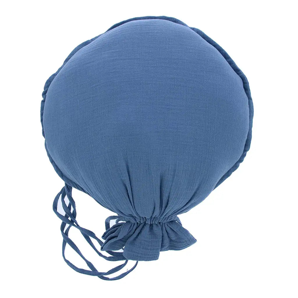 Ballon Stof Blauw 46 x 33 cm