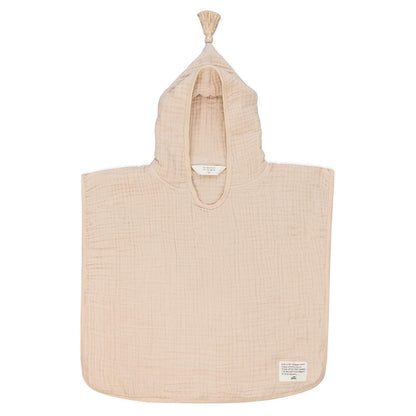 Baby Bello Badponcho Hydrofiel Toasted Almond