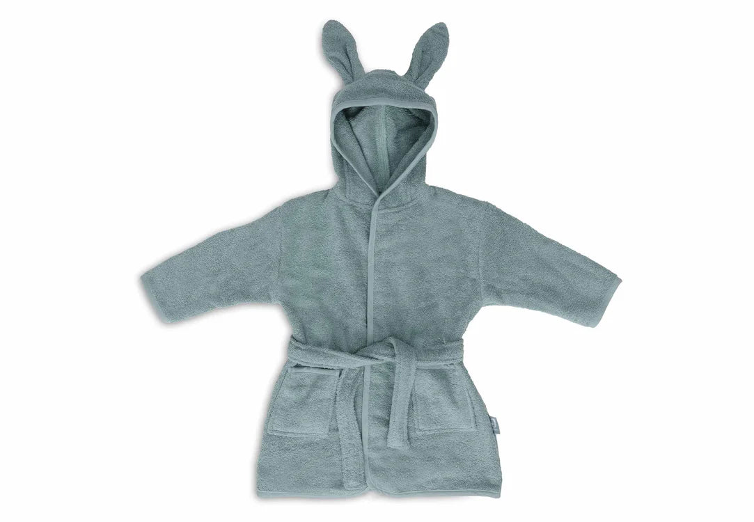 Badjas met naam geborduurd, Jollein Sea Green