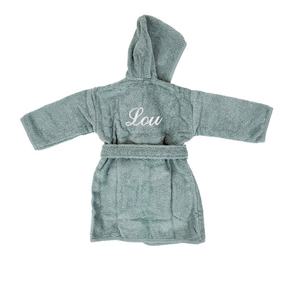 Funnies Badjas Badstof Stone Green