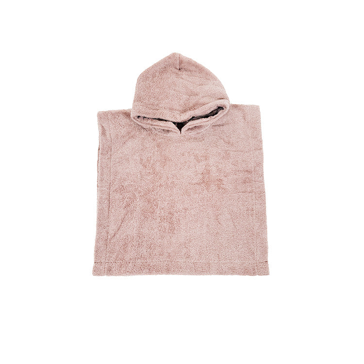 Funnies Badponcho Badstof Pinkstone