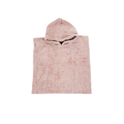 Funnies Badponcho Badstof Pinkstone