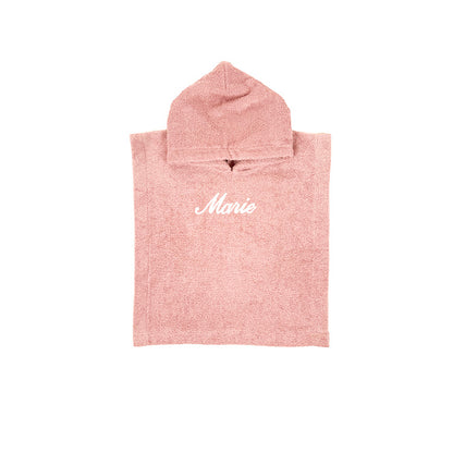 Funnies Badponcho Badstof Sandstone Pink