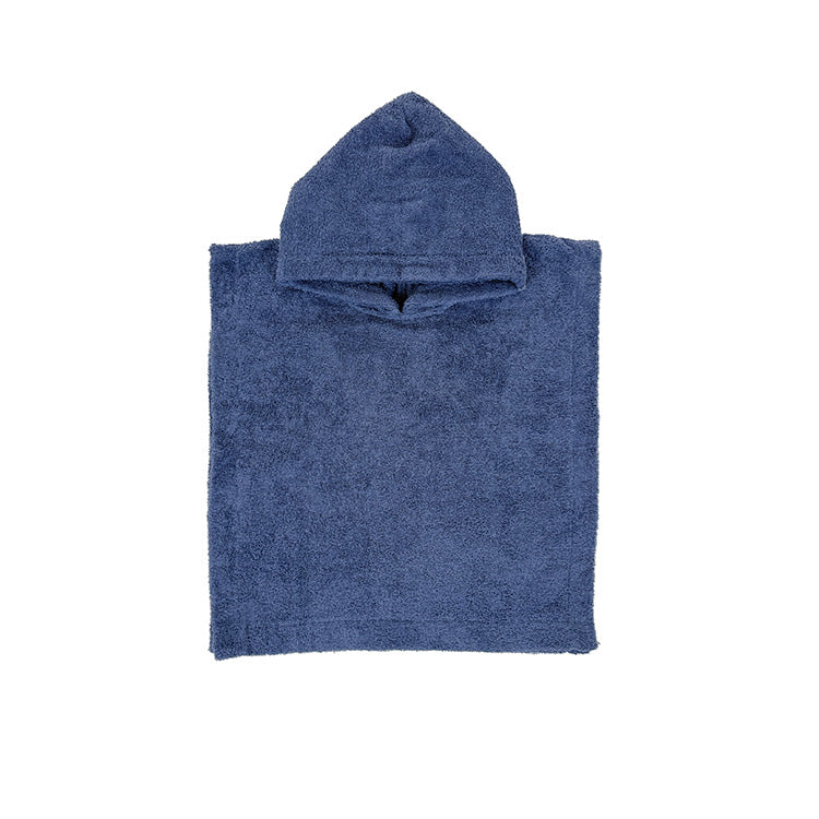 Funnies Badponcho Badstof Silk Blue