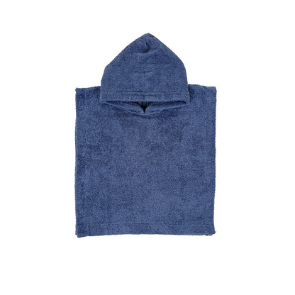 Funnies Badponcho Badstof Silk Blue