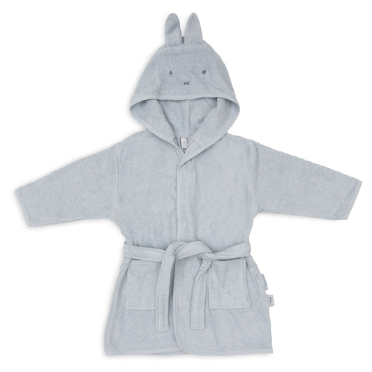 Badjas met naam geborduurd, Jollein nijntje Cloudy Blue