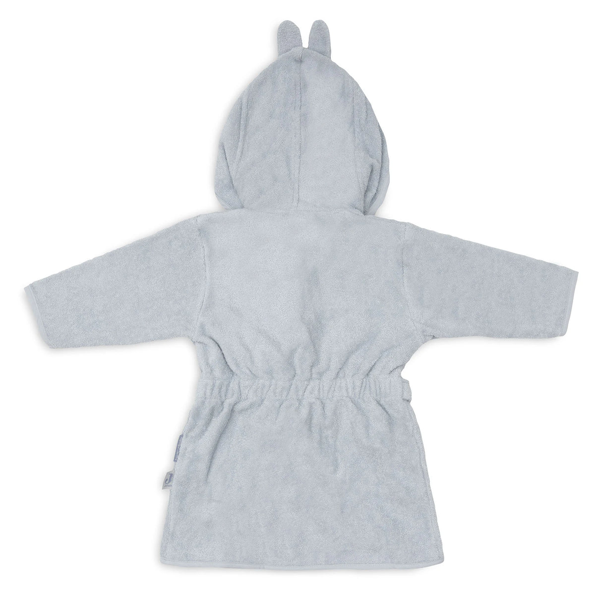 Jollein badjas nijntje Cloudy Blue, achterkant met elastiek in de taille