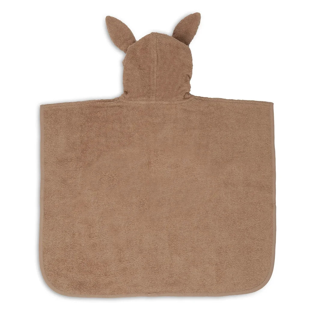 Jollein badponcho Biscuit, achterkant