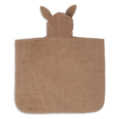Jollein badponcho Biscuit, achterkant