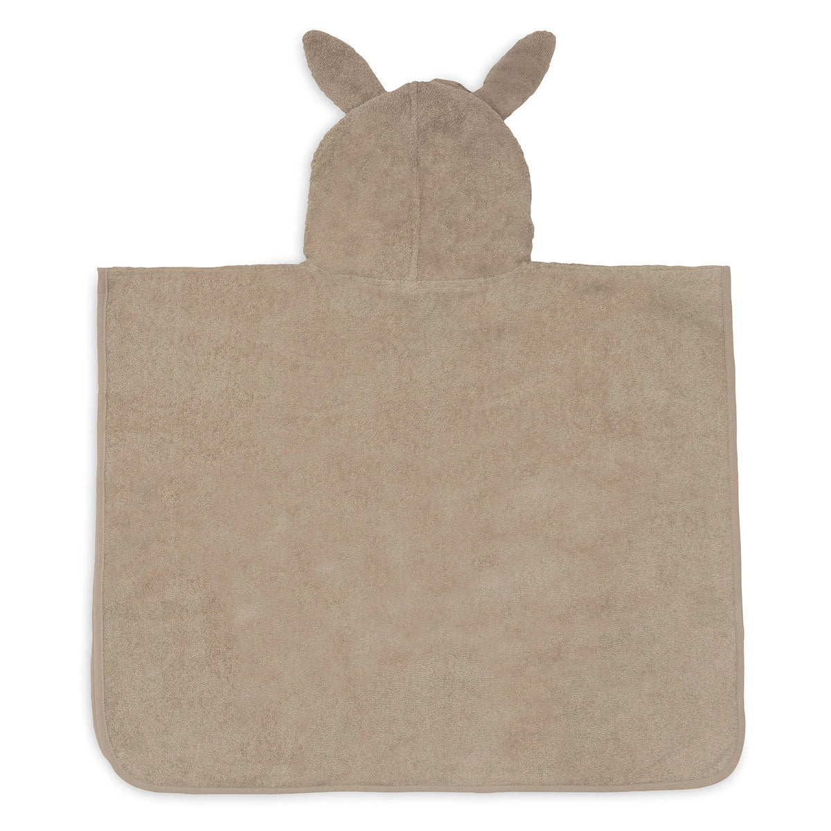 Jollein badponcho Milky Coffee, achterkant