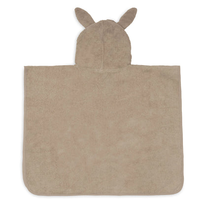 Jollein badponcho Milky Coffee, achterkant