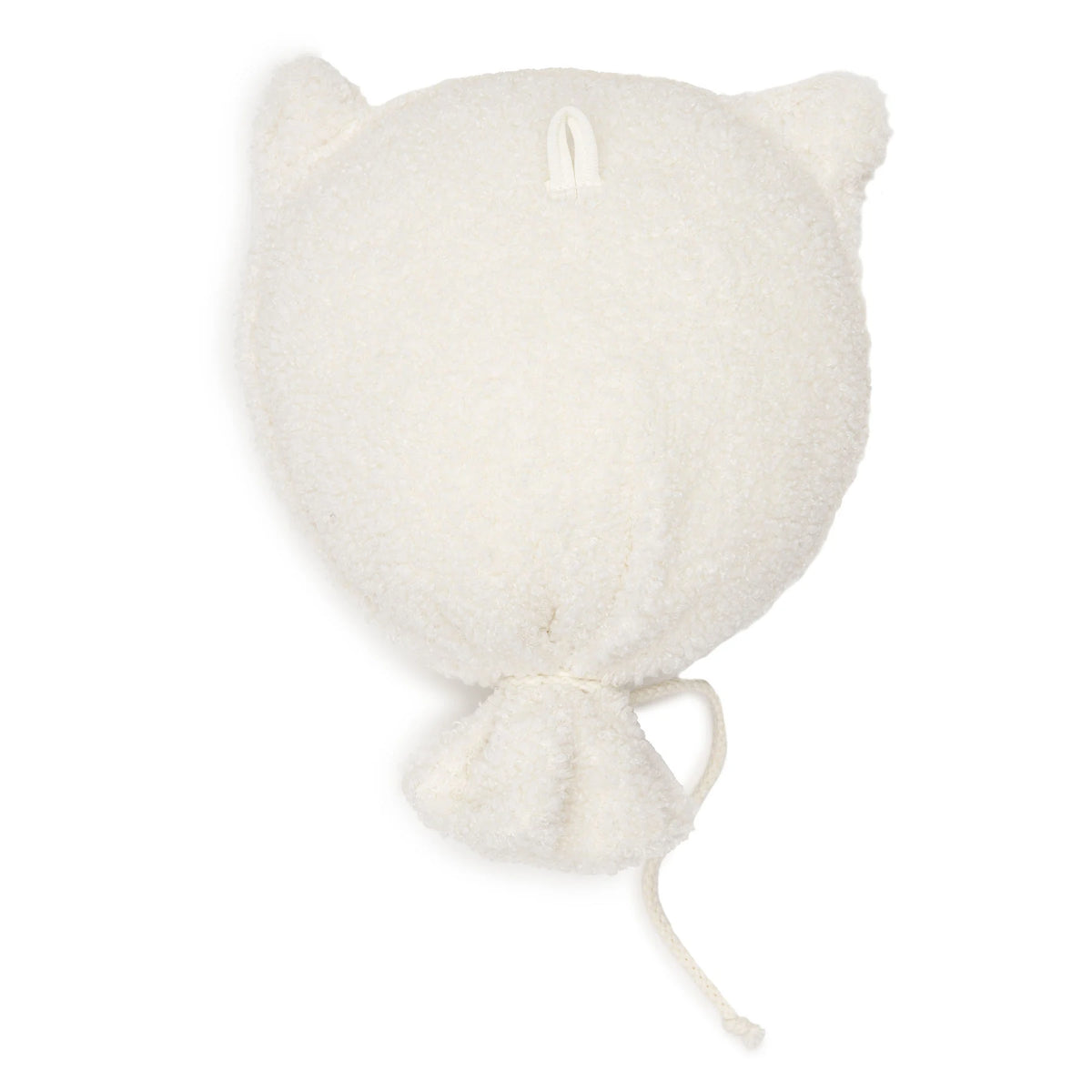 Jollein ballon Teddy Bear in bouclé, vooraanzicht van dichtbij