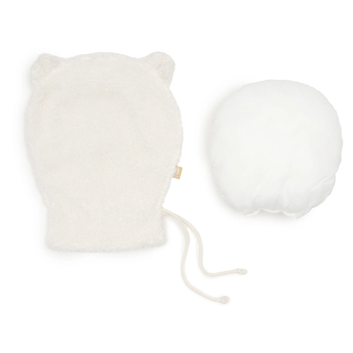 Jollein ballon Teddy Bear in bouclé met een zacht bolletje ernaast