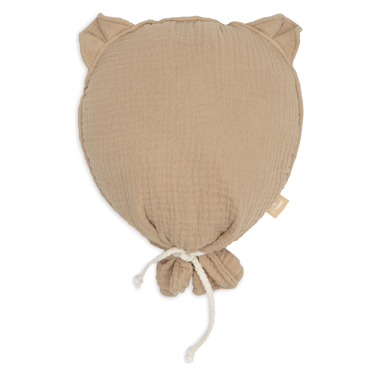 Jollein ballon Teddy Bear in hydrofiel katoen, stoffen wanddecoratie met teddyoortjes