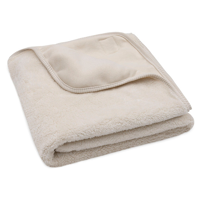 Jollein Deken Ledikant Basic Jersey/Sherpa Oatmeal 100 x 150cm
