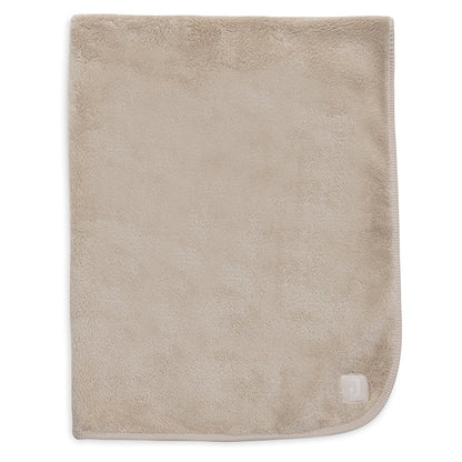 Jollein Deken Wieg Basic Jersey/Sherpa Warm Sand 75 x 100cm