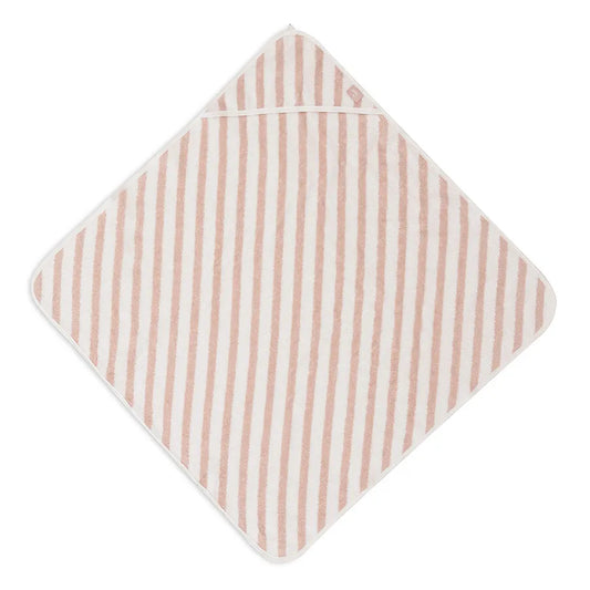 Jollein Badcape Stripe Terry Wild Rose