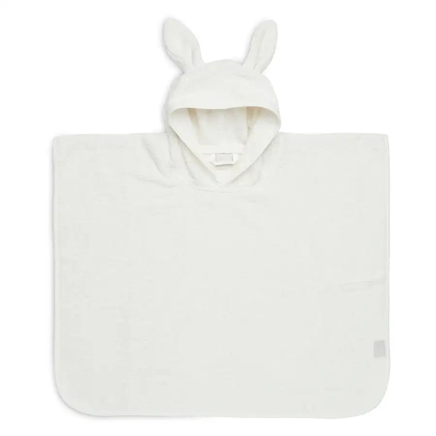 Badponcho met naam geborduurd, Jollein Ivory