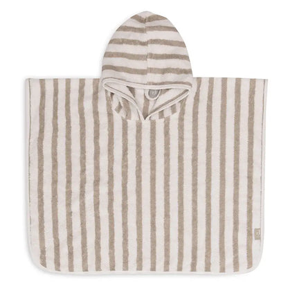 Jollein Badponcho Stripe Olive Green