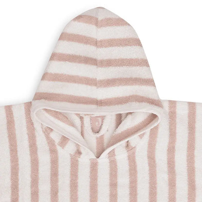 Jollein Badponcho Stripe Wild Rose