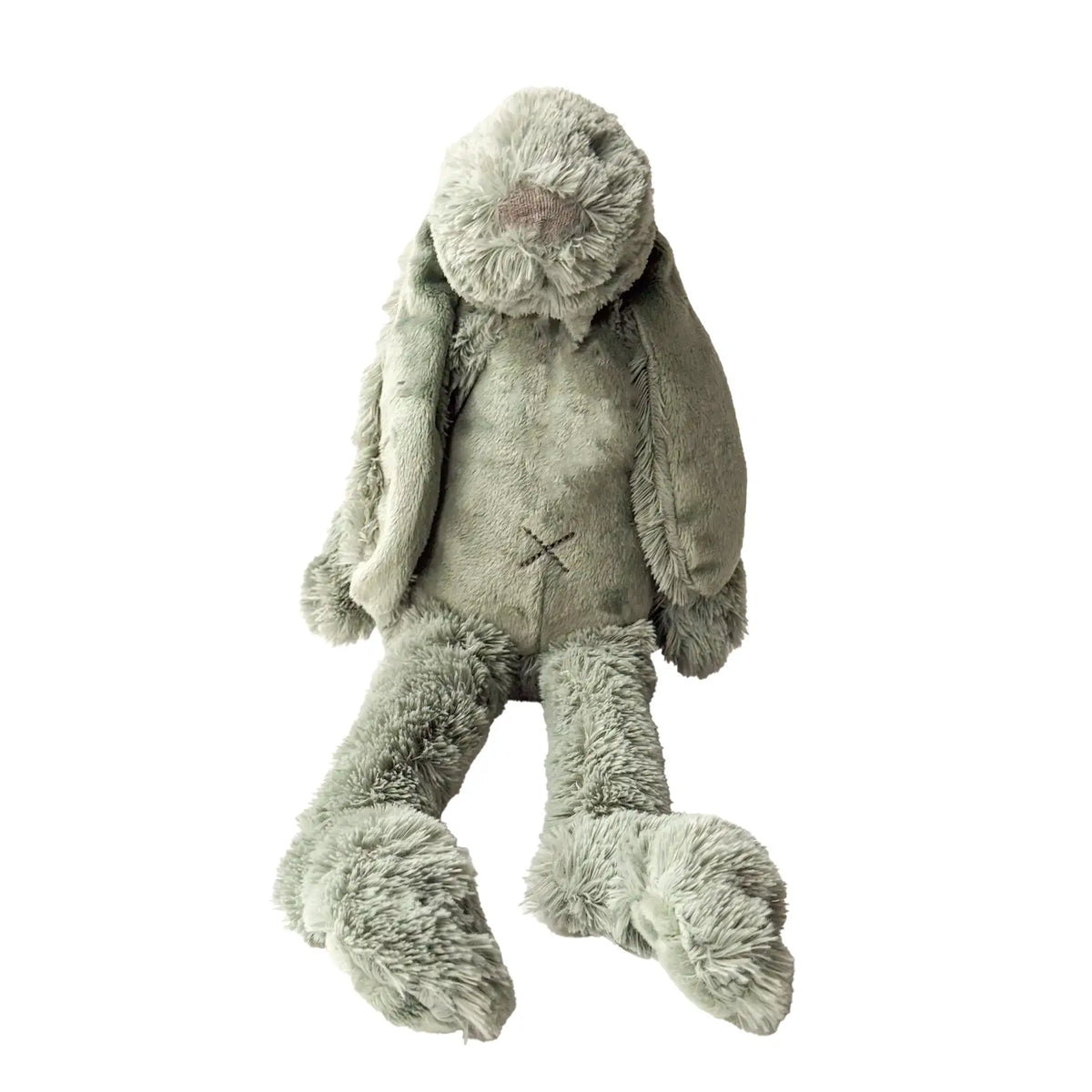 Knuffel met naam geborduurd, Konijn Richie Groen