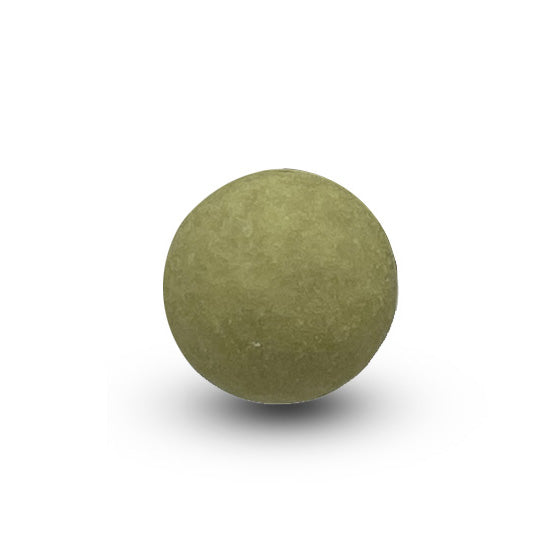 Individuele matte crispies suikerboon eucalyptus – luchtig koekje omhuld met melkchocolade en een subtiele matte suikercoating.