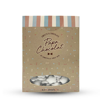 Suikerbonen Sterretjes Wit Mat Papa Chocolat